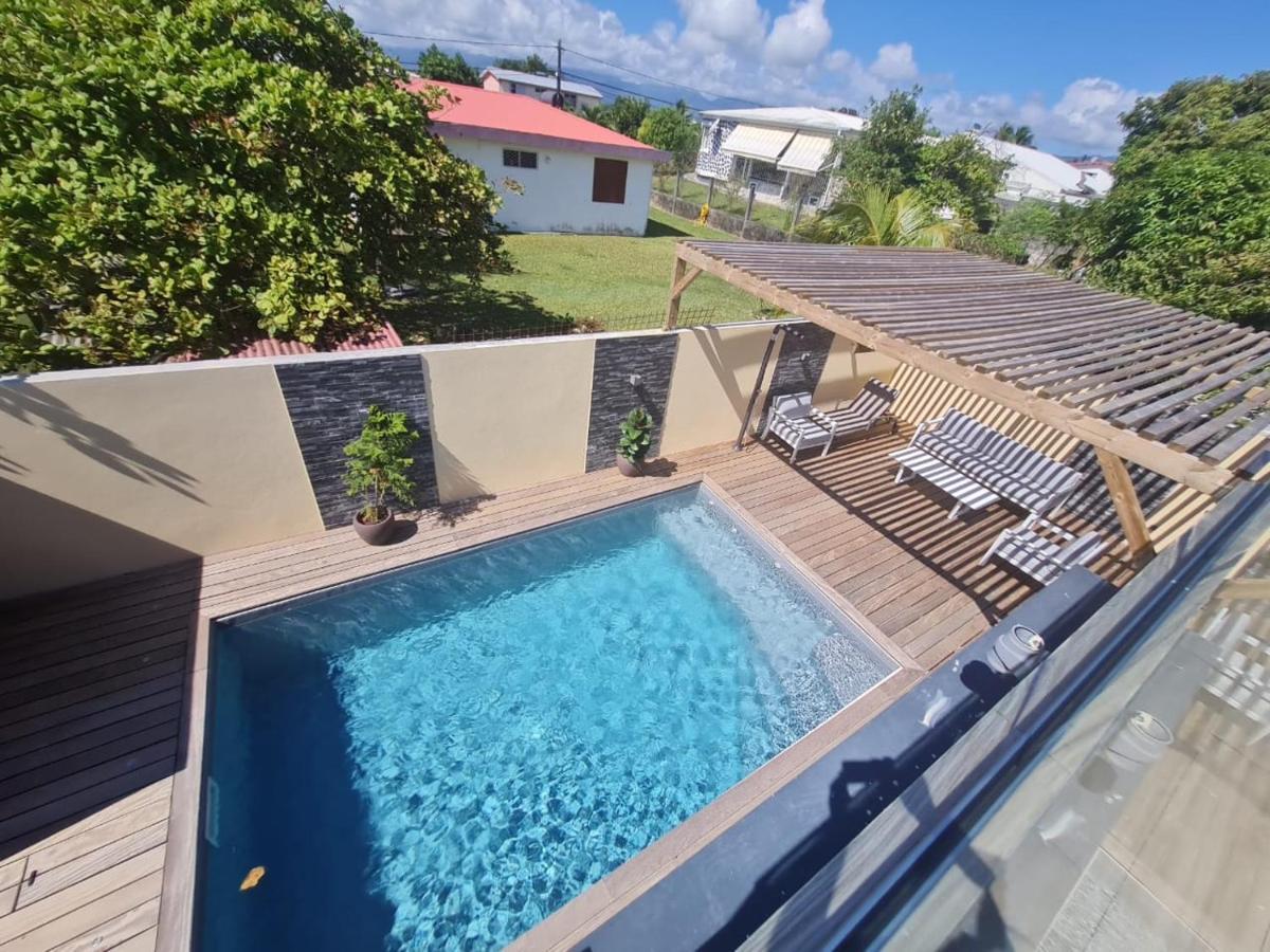 Villa Jasmin Standing Piscine Chauffee 4 Ch 9 Pers Baie-Mahault Luaran gambar