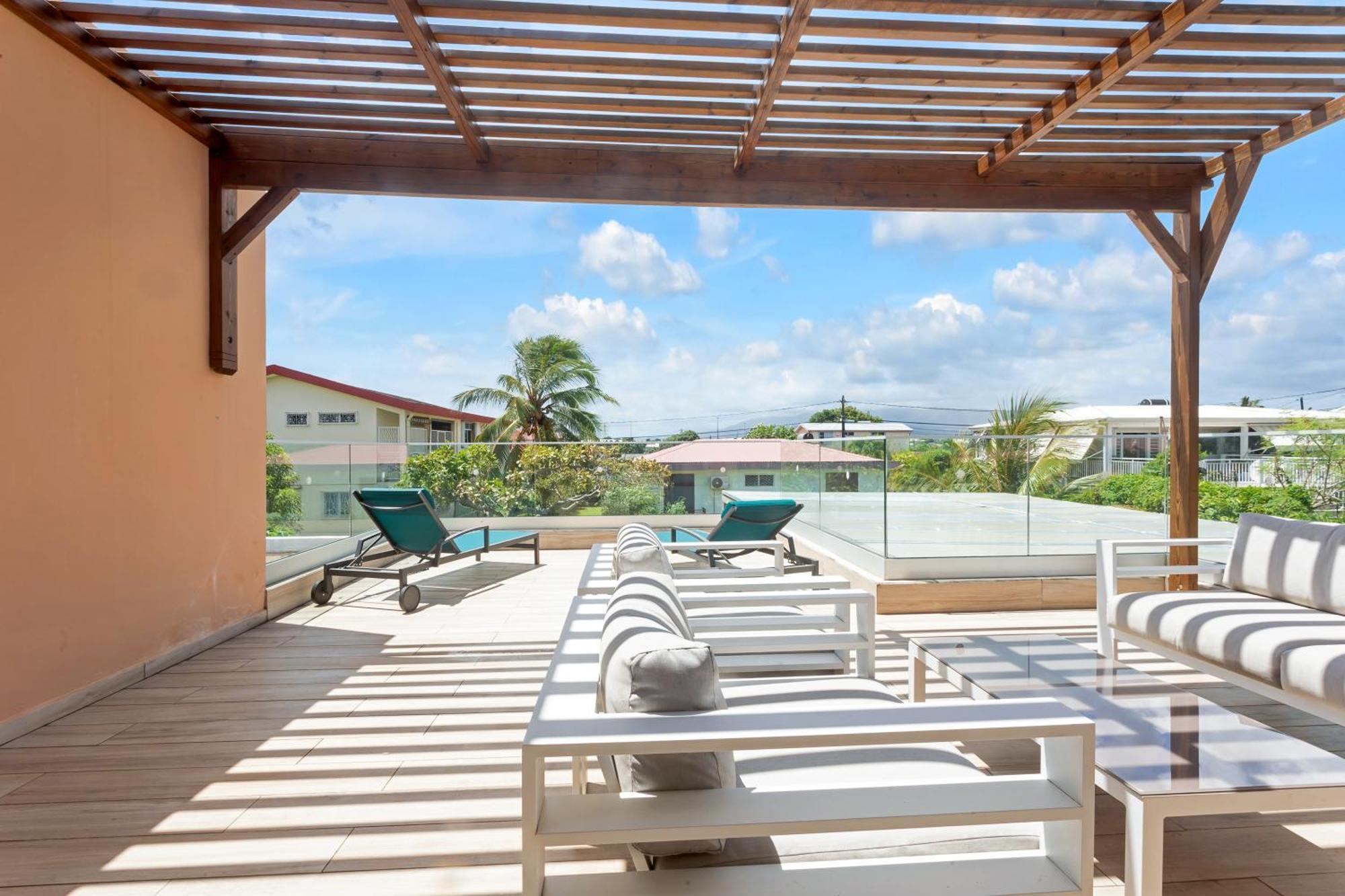 Villa Jasmin Standing Piscine Chauffee 4 Ch 9 Pers Baie-Mahault Luaran gambar