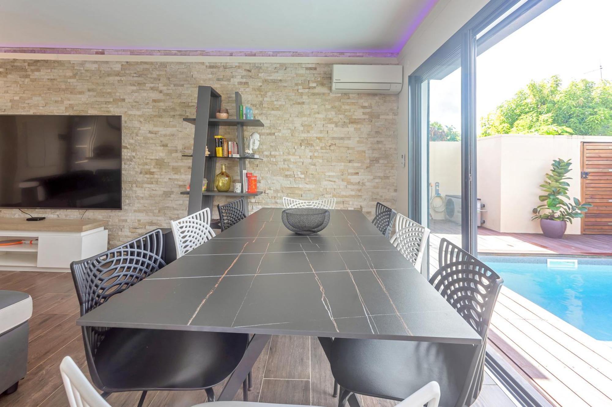 Villa Jasmin Standing Piscine Chauffee 4 Ch 9 Pers Baie-Mahault Luaran gambar