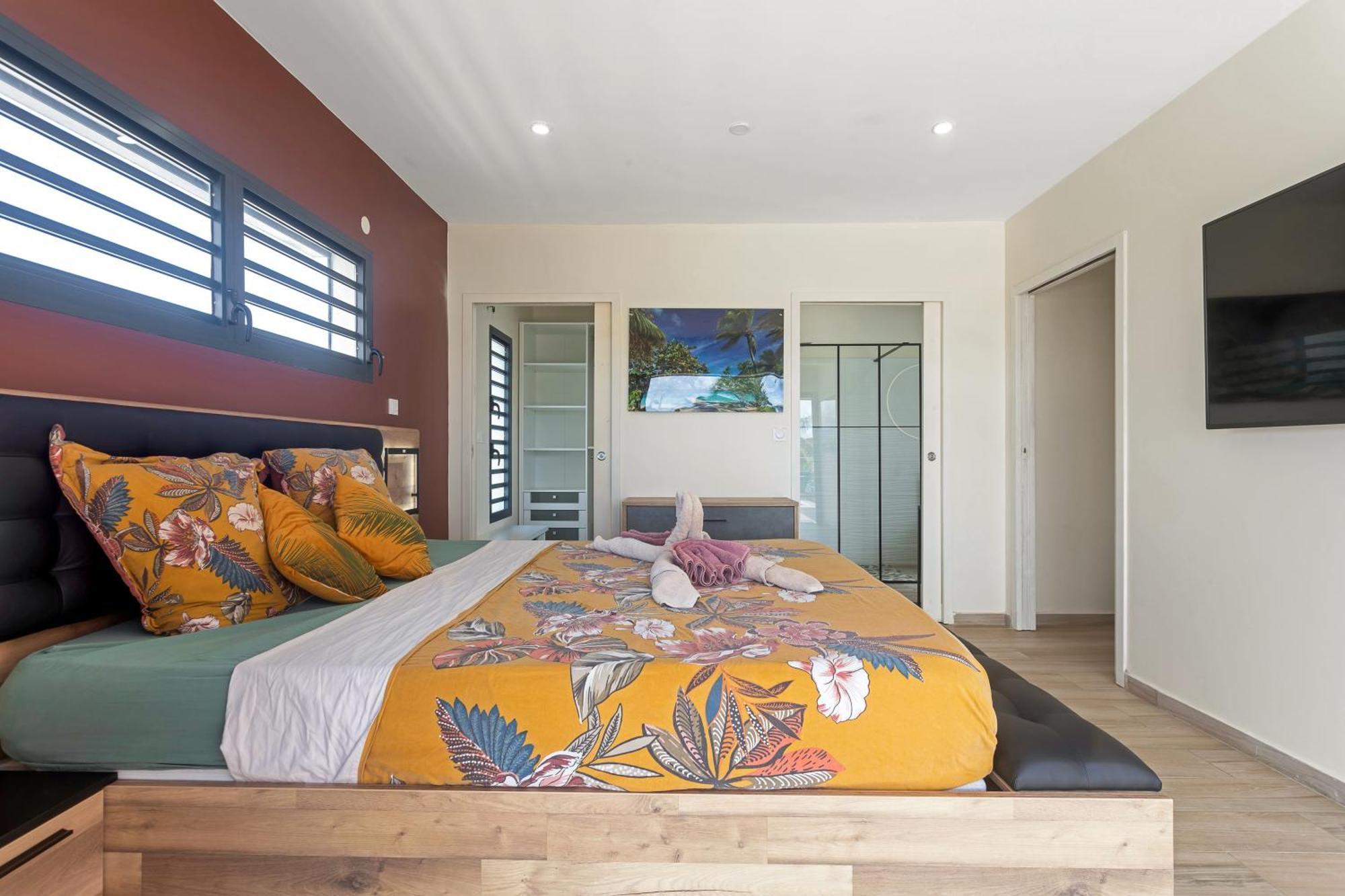 Villa Jasmin Standing Piscine Chauffee 4 Ch 9 Pers Baie-Mahault Luaran gambar