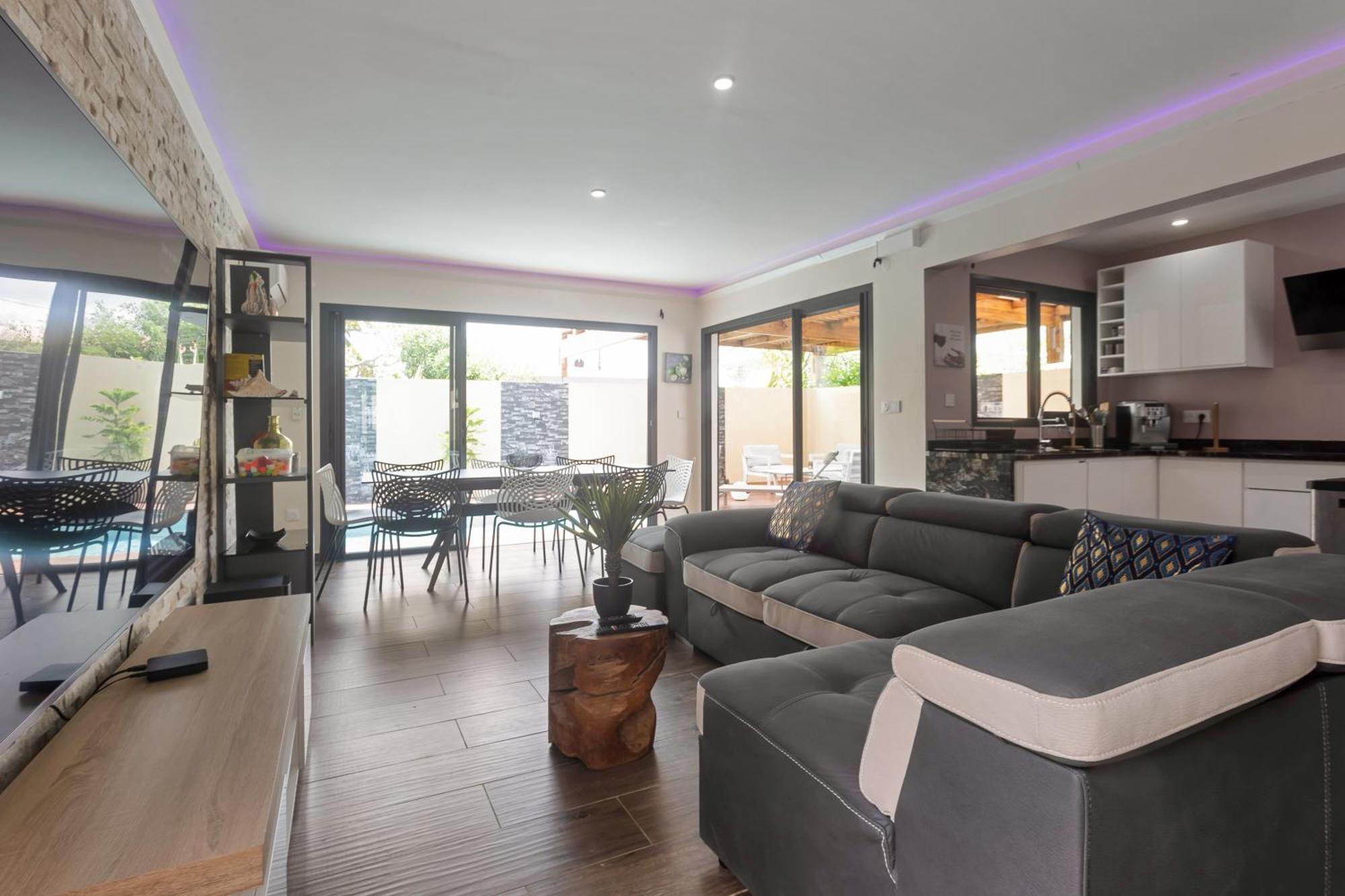 Villa Jasmin Standing Piscine Chauffee 4 Ch 9 Pers Baie-Mahault Luaran gambar